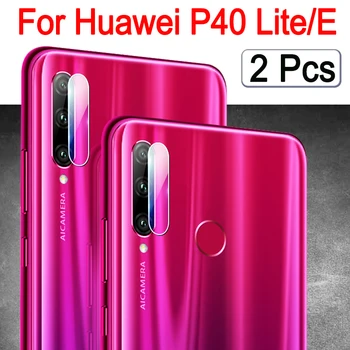 

for huawei p40 lite camera protective p 40 light e p40lite lens protector huawie p40light p40e len tempered glass soft film 2pcs