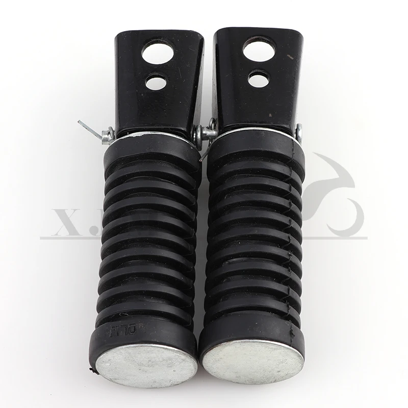 1 Pair Motorcycle Foot Rests Foot Pegs Foot Peg Pedals 4.7 For Suzuki GS125 GN125 Racing Motorcycle Accessories mx foot pegs motorcycle gear shift brake pedals toe shifter peg for harley dyna fatboy sportster 883 street bob bobber chopper