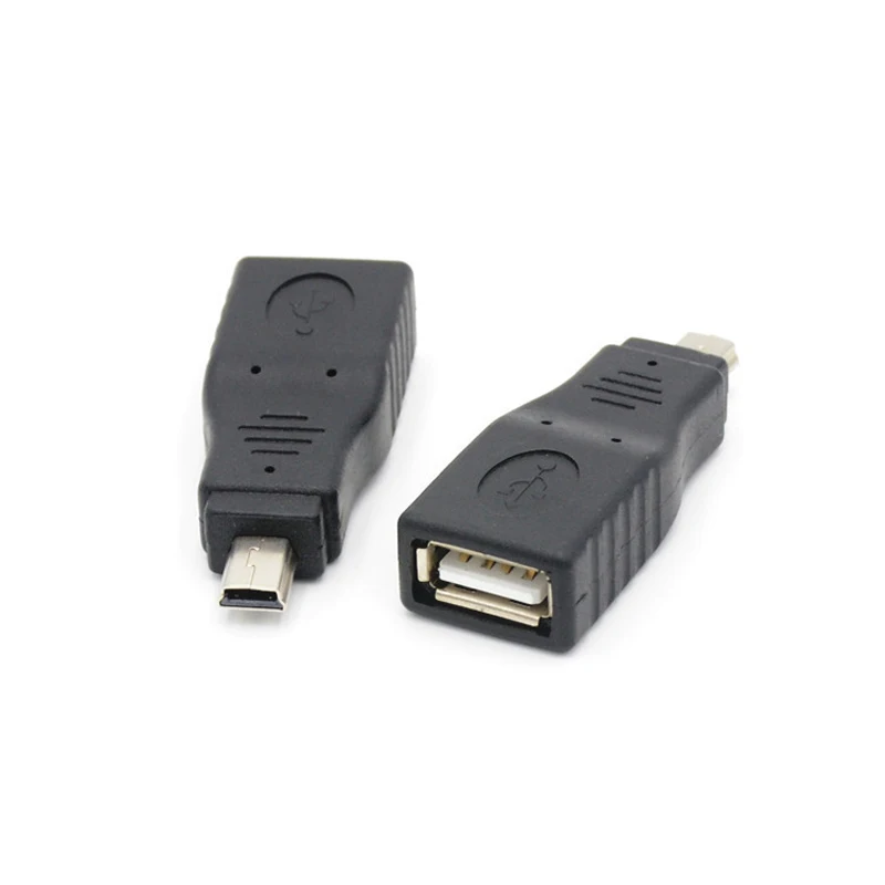 Переходник с Mini USB папа на 2 0 Тип A мама для MP3 MP4|Компьютерные кабели и разъемы| |