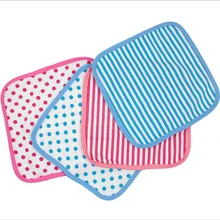Детское квадратное полотенце, носовой платок из хлопка для новорожденных, полотенце для купания, нагрудник для кормления, квадратный платок
