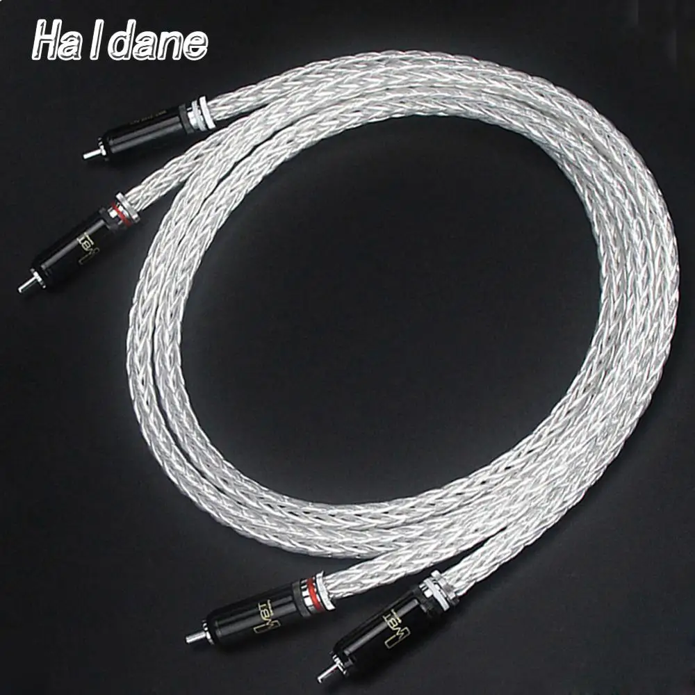 Кабель Hi-Fi 16AG Silve WBT-0102Ag разъем RCA соединитель аудиокабель для усилителя CD-плеера