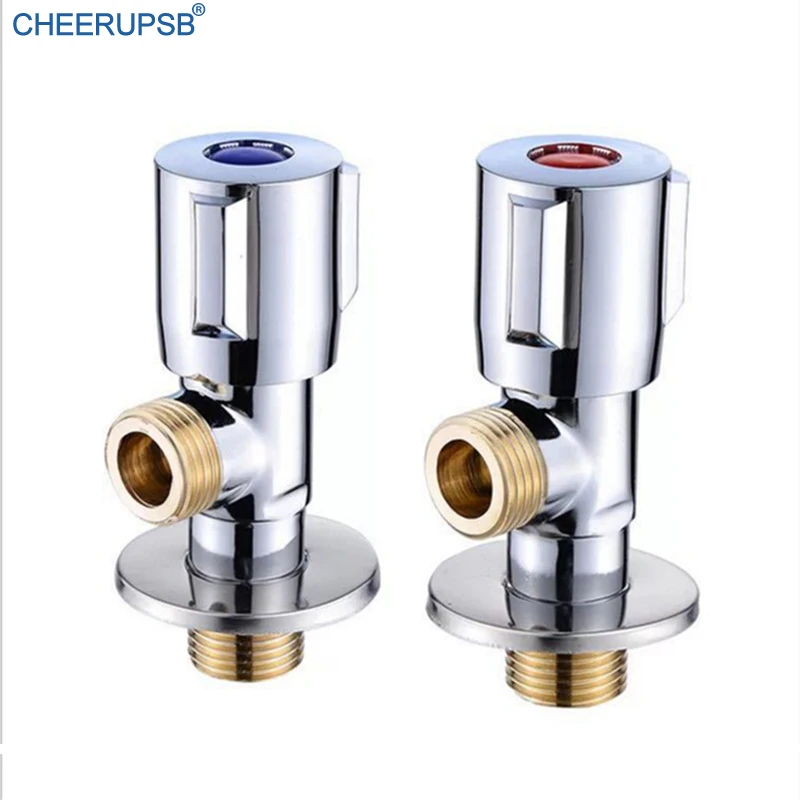 Kitchen Sink Hot Cold Water Angel Valve Wall Mount Water Top Cock