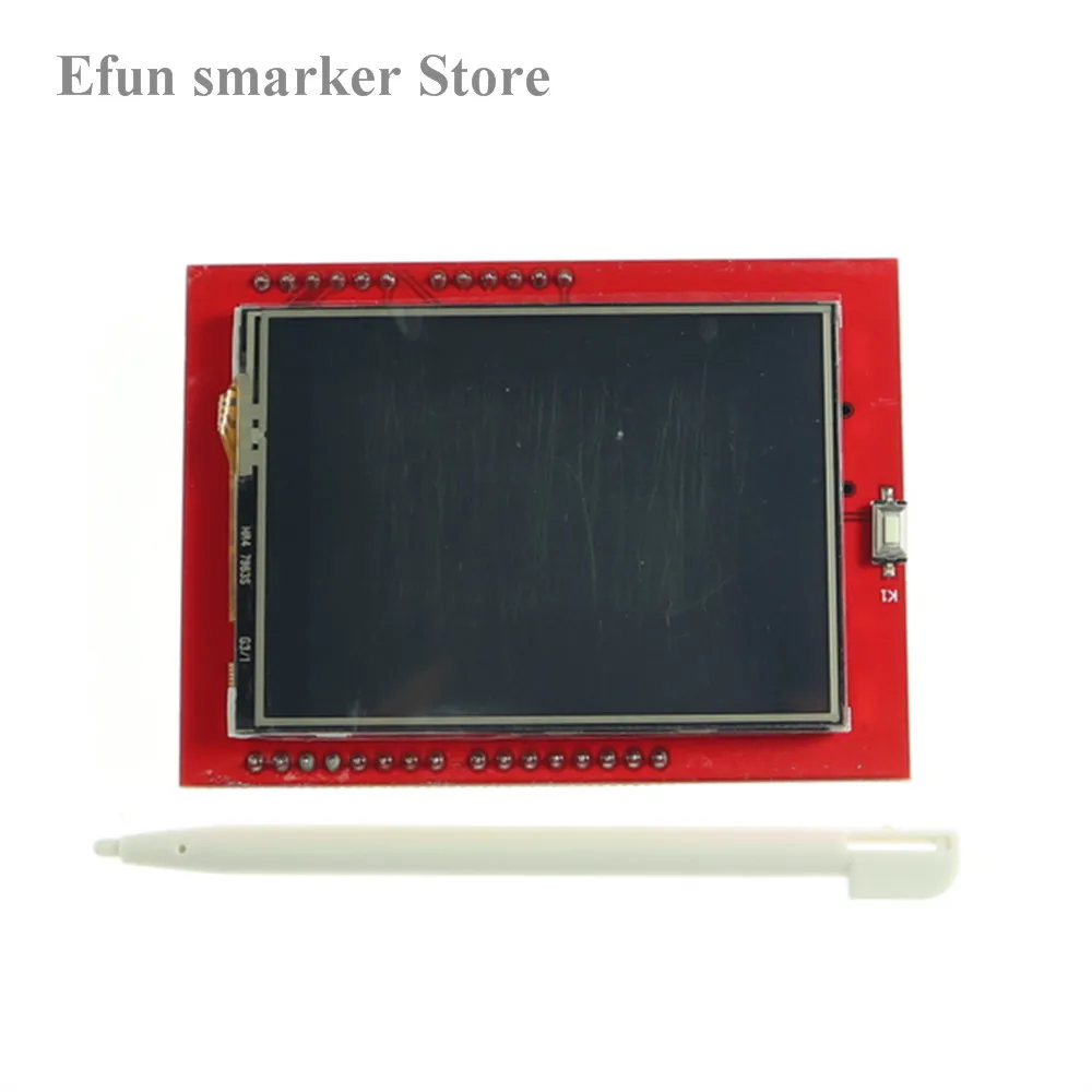 ЖК-модуль TFT 2 4 дюйма ЖК-экран для платы Arduino UNO R3 и поддержки mega 2560 с сенсорным