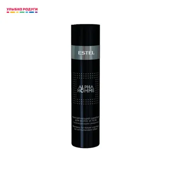 

Shampoos Estel 3117360 Мужской шампунь для волос Estel Alpha Homme Care тонизирующий 250мл