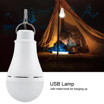 

Camping Lights Tent Bulb Camping Bulb Flashlight Emergency Light Travel Portable Super Bright Fishing USB Switch