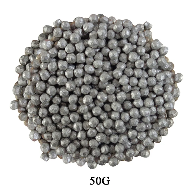 Магний(мг) частицы металла отрицательный потенциал магниевые гранулы шарики металлические гранулы Bean Sphere 50 г/100 г - Цвет: A
