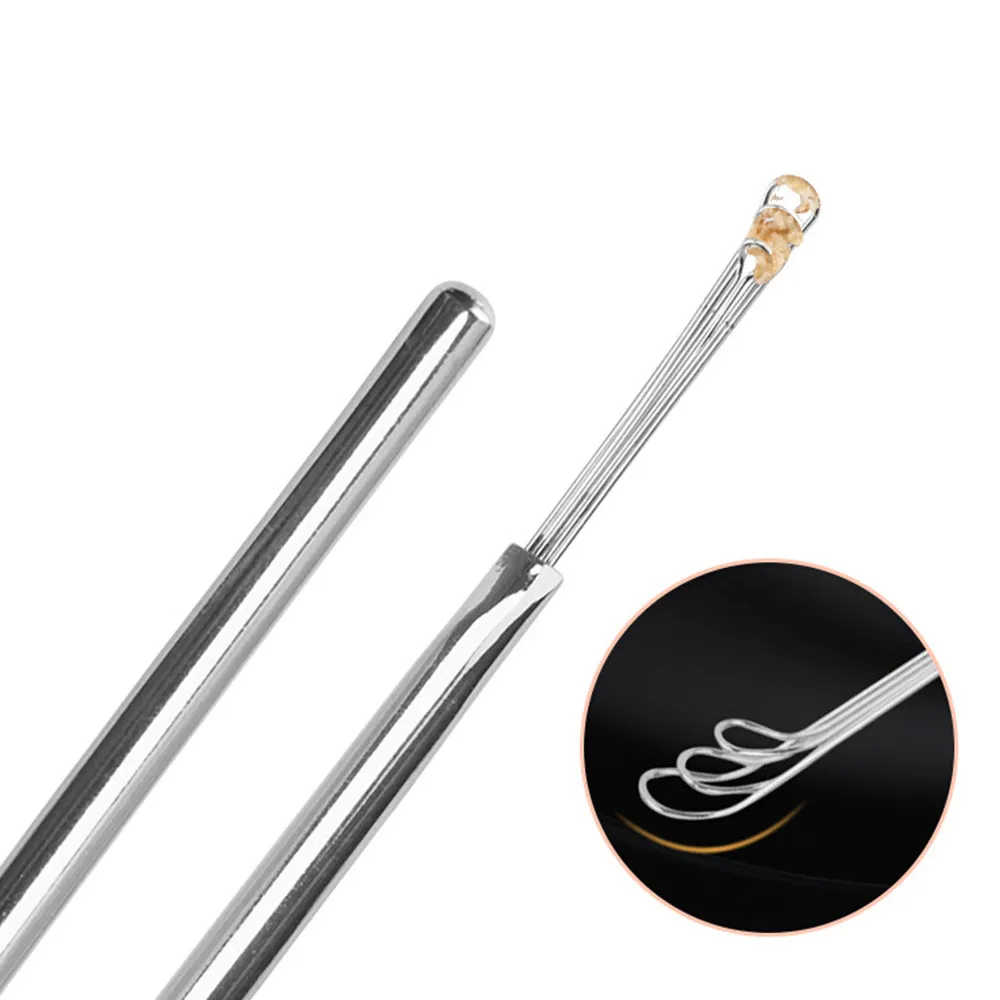 Portable Stainless Steel Cleaning Tools Ear Care Safety Dig Ear Cleaning Ears Spoon Lightweight Durable Cleaning Tool