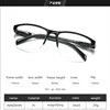 2022 New Half Frame Reading Glasses Men Women Ultralight Presbyopic Glasses Black Square Eyewear Far Sight Glasses +25 To +400 ► Photo 2/6