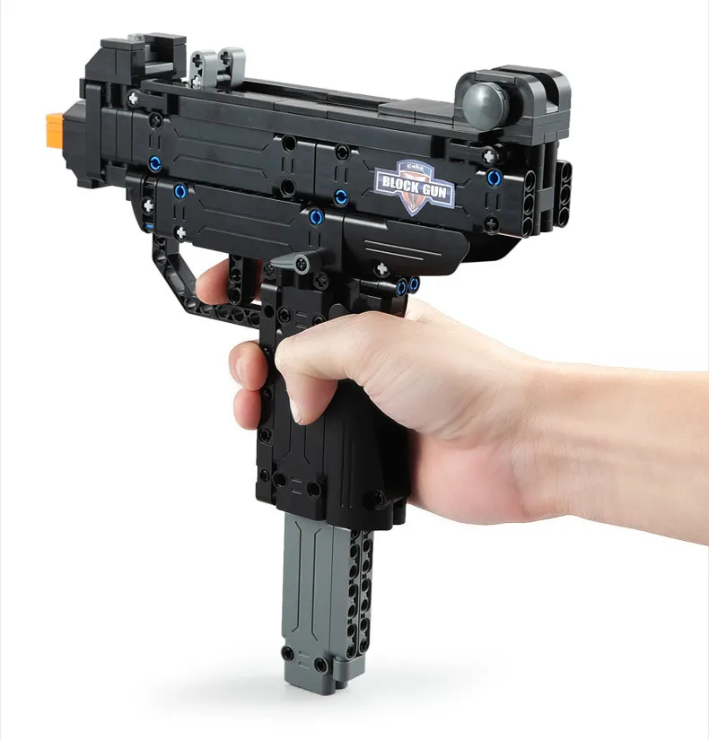 

Submachine TOY GUN Replica Building Blocks Technic Automatic Arms Weapon Sniper Gun Building-Bricks Kits Toys for Children Gifts