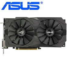 Видеокарты ASUS RX570 4 Гб 256Bit GDDR5 видеокарта для AMD RX 500 серии VGA карты RX 570 4 ГБ ИСПОЛЬЗУЕТСЯ DisplayPort HDMI DVI 580