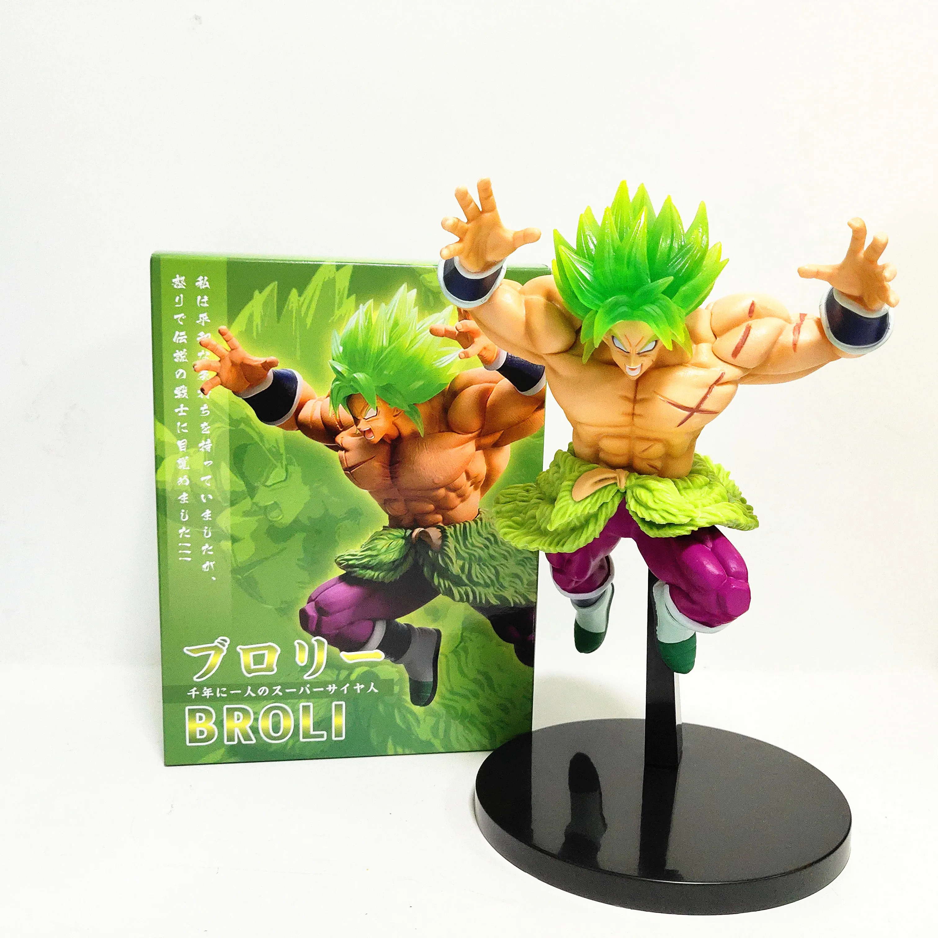 Dragon Ball Z Broly Супер Saiyan ПВХ Фигурки фигурки аниме Драконий жемчуг зет Broli ichiban KUJI