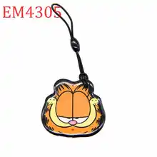 125 кГц перезаписываемый Бланк Брелок-карточка жетон Метка RFID брелок смарт-билетов ключ шкафчика EM4305 EM4205 карта контроля доступа 1 шт