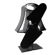 YL501 Тепловая дровяная плита экологический вентилятор датчик температуры Ультра тихий камин дровяный вентилятор распределения тепла