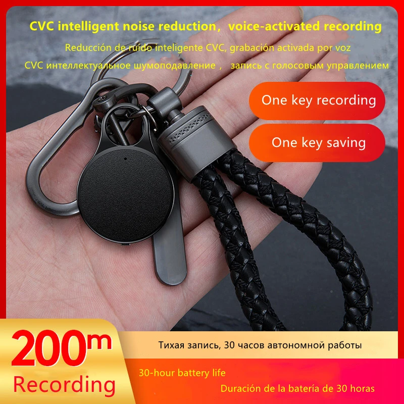 R3 Original Mini Necklace Pendant Digital Voice activated Audio