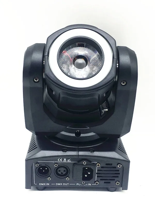 Mini cabeza móvil светодиодный 60 Вт haz escenario luz светодиодный con 12 Светодиодный SMD5050 RGB super brillante светодиодный DJ Контроль dmx de luz de punto