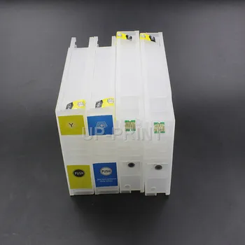 

UP 3SETS T9081 T9082 T9083 T9084 Ink Cartridge T9071 BK/C/M/Y For Epson WorkForce Pro WF-6090DW 6590DWF Printer