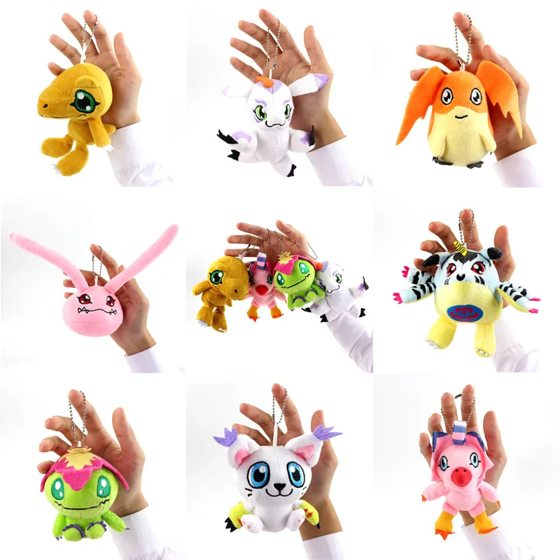 8 стилей Digimon Tailmon Gomamon Koromon Gabumon Patamon Palmon Agumon Piyomon плюшевые игрушки мягкие куклы