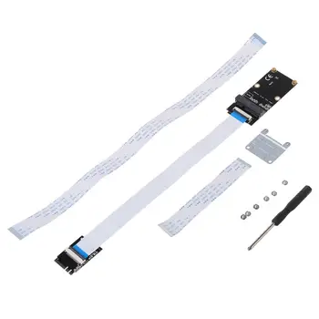 

M.2 Key A/E/A+E to Mini PCI-E Adapter with FFC Cable for PC Computer