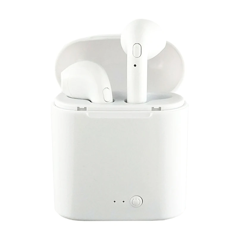 No Package Box-White I7s TWS беспроводной наушник Bluetooth 5,0 наушники спортивные наушники гарнитура с микрофоном для смартфона Xiaomi samsung huawei LG - Цвет: No Package Box-White