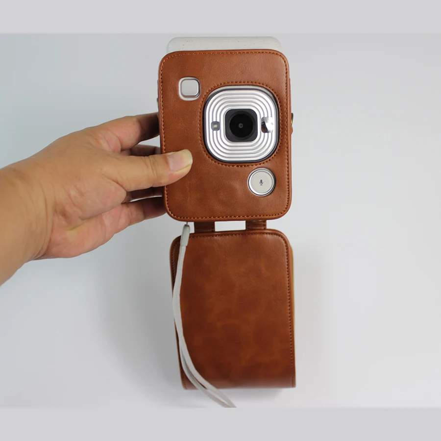 Портативный PU кожаный чехол сумка для камеры Fuji Instax Mini LiPlay фотография Поляроида с