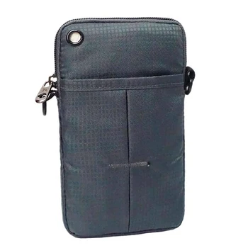 

LKEEP Neck Hanging Travel Passport Cover Wallet ID Holder Storage Clutch Money Bag Travel Multifunction Mobile Phone Pockets