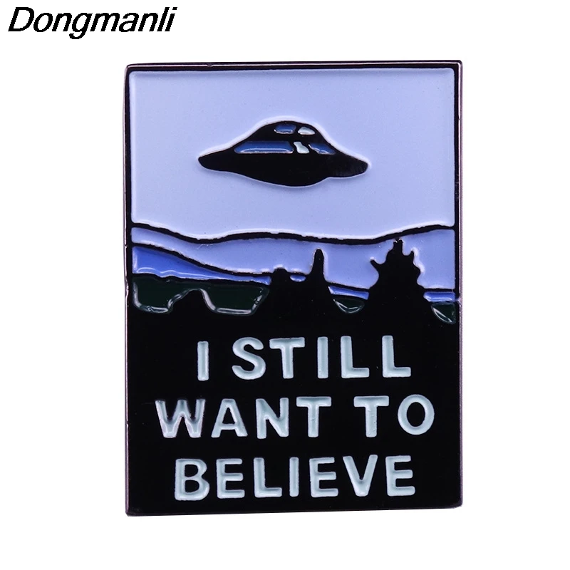 

LB92 UFO Creativity Enamel Pins Women Badge Backpack Collar Lapel Pin Anime Hat Jewelry