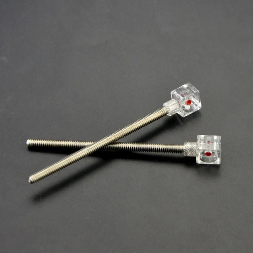 Archery Recurve Bow Sight Scope Pin Stainless Steel Replacement Spare Part Sight Pins for Target Hunting Left or Right Hand