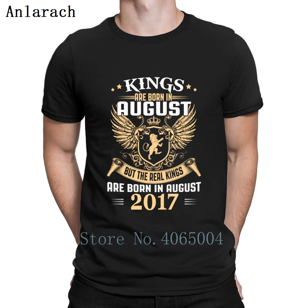 Kings Legends Are Born In August 2017 футболка каваи круглый воротник свободный дизайн весна