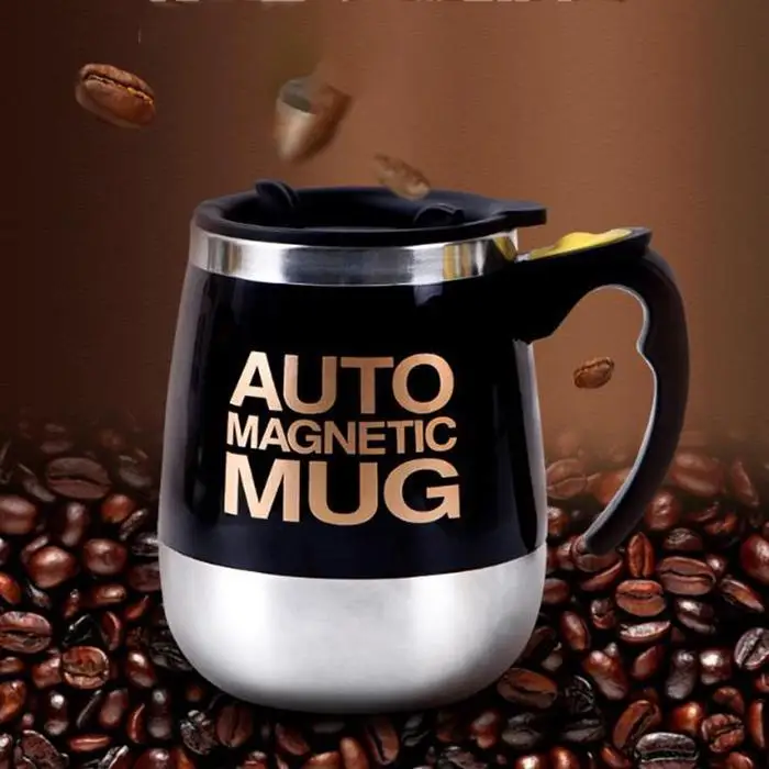 Durable Insulation Anti-scalding Automatic Mixing Water Home, Office Cup With Lid 2 AAA Battery(Not Include