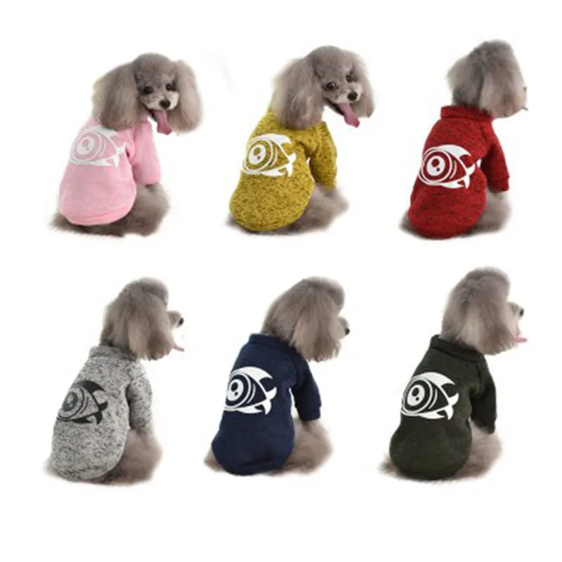 

Pet Dog Sweater Autumn Winter Warm Clothes Pug Chihuahua Soft Fleece Coat Pet Clothing Dachshund French Bulldog Puppy Costume