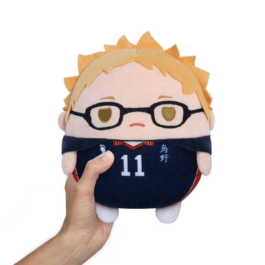 anime outfits female Takerlama 20cm Plush Round Plush Doll  Kageyama Kenma Tetsurou Tsukishima Figure Toys Anime Cosplay Collectibles Dolls Cotton naruto costume