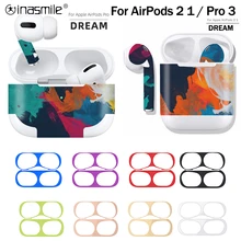 Великолепная защита от пыли для Apple AirPods 3 2 1 чехол, коробка, наклейка, Пыленепроницаемая внутренняя Защитная пленка для Air Pods pro 3, чехол, наклейка s