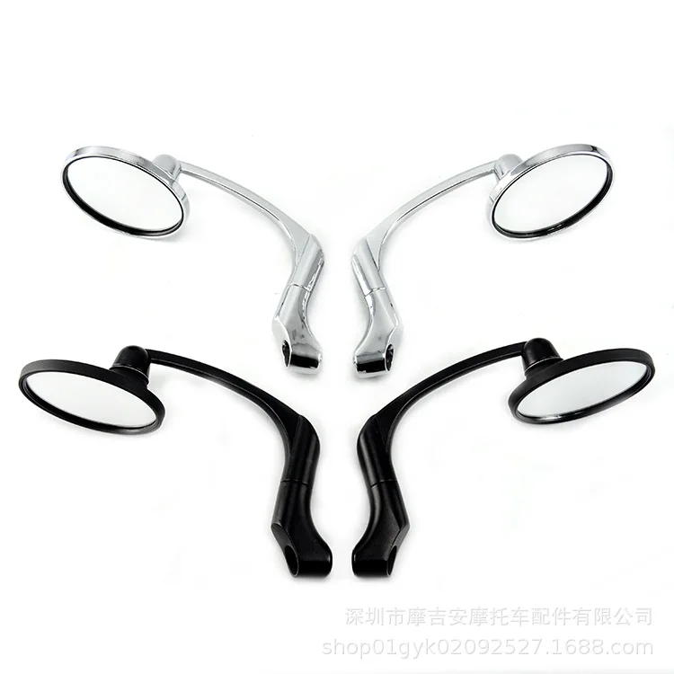 Motorcycle Rearview Mirror Modified Rearview Mirror Harley Motorcycle Xinyuan 400 Retro Rear View Mirror Accessories