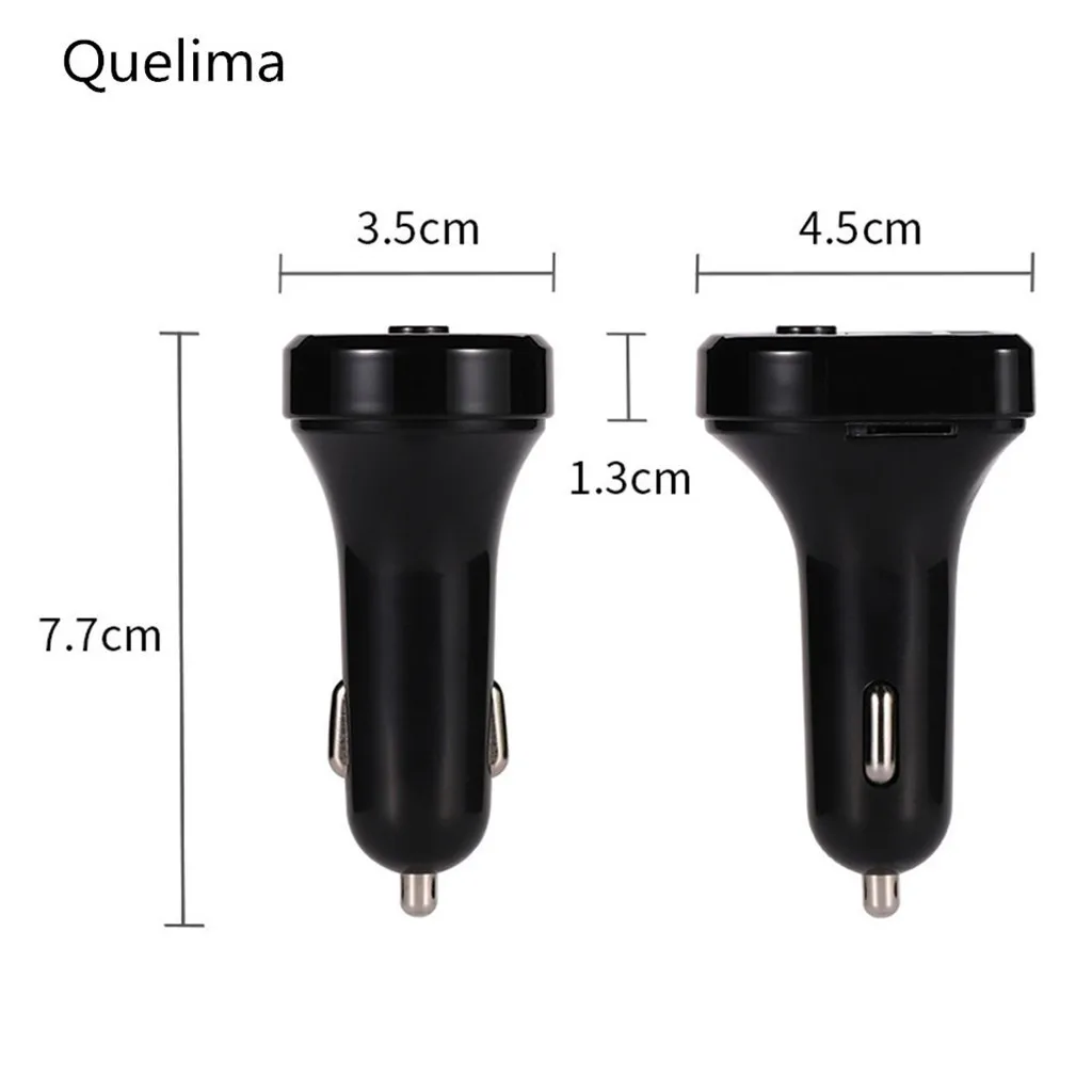 Bluetooth Handsfree Kit type-c Usb Автомобильное зарядное устройство fm-передатчик радио Tf карта музыкальный Mp3 плеер беспроводной Hands-free автомобильный комплект# YL1