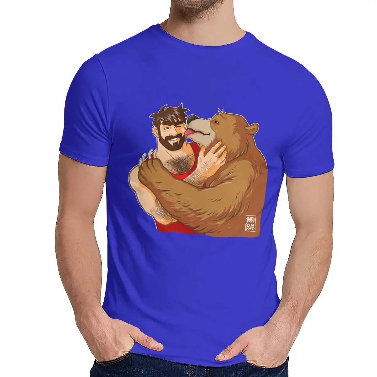 Herren Tank Top 'Gay Bären Free Hugs' - Bear Pride LGBT Design