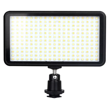 

Led 228 Continuous On Camera Led Panel Light, Portable Dimmable Camera Camcorder Led Panel Video Lighting For Dslr Camera - Cano