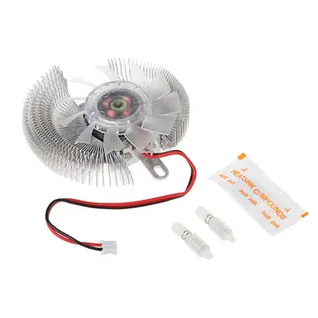 

New 2 Pin Small QQ Computer Graphics Card Heatsinks Cooler Cooling Fan
