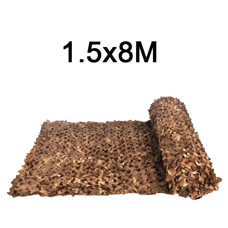 1.5x8m MENFLY 1,5 м Широкий пустынный простой солнцезащитный тент затенение сетка пустыня камуфляж прохождение пустыня Тент Открытый автомобиль солнцезащитный тент палатка - Цвет: 1.5x8m