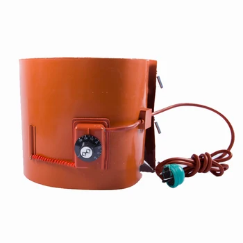 

DIY customizable oil barrel silicone heating belt silicone rubber heater 1740x250mm 2000W 200L