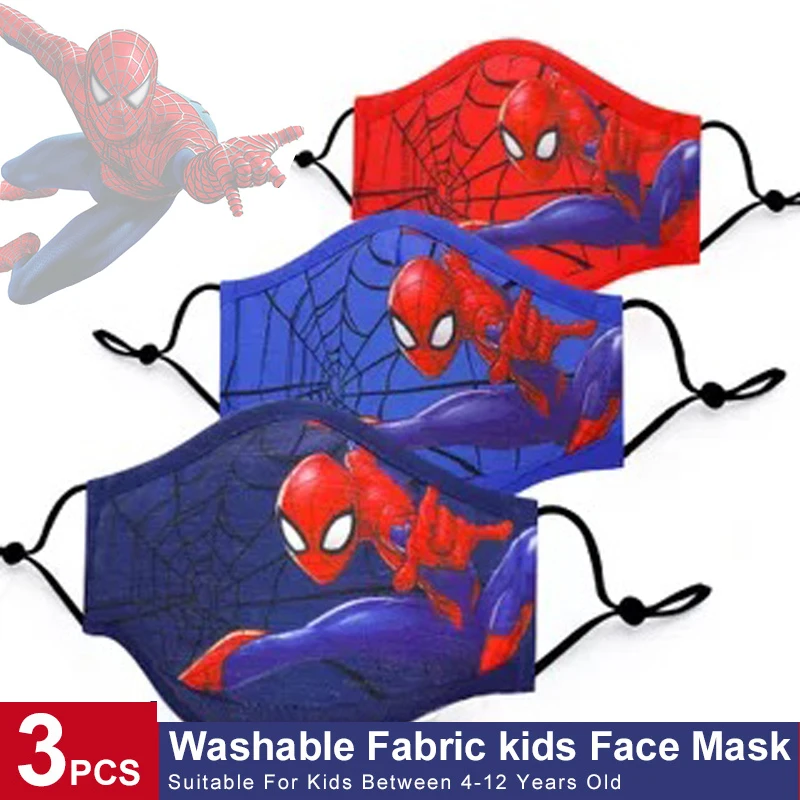The best child mask washable face for kids with PM2.5 filter cotton reusable masks mascarilla girl boy Cartoon | Красота и здоровье