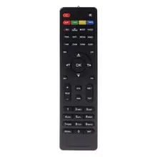 Contorneiro de controle remoto substituto, substituição para freesat v7 hd/v7 max/v7 combo tv box top box por satélite acessórios do receptor