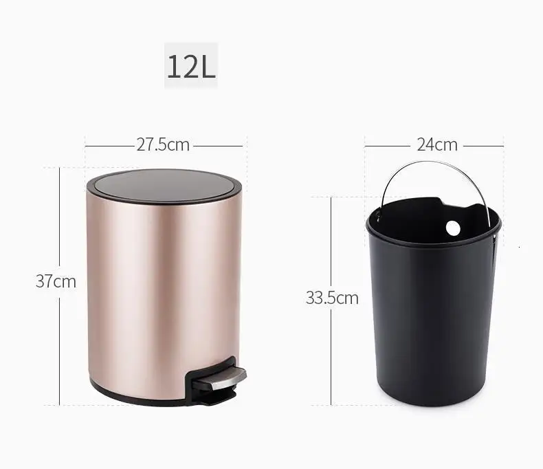 Reciclaje De Basura Papelera Pattumiera Raccolta Differenziata Basurero Prullenbak Pedal Poubelle корзина для мусора