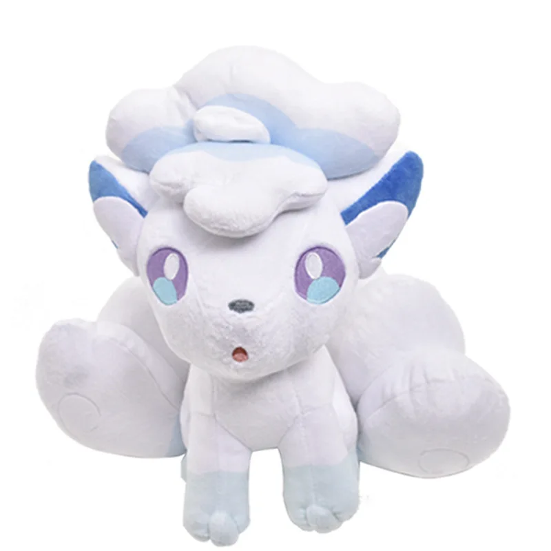 

Pokemon Go genie treasure dream sun moon arora ice fire Vulpix nine-tailed fox plush doll toy