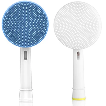 

Electric Toothbrush Facial Cleanser, Silicone Facial Cleanser, Suitable for Electric Toothbrush