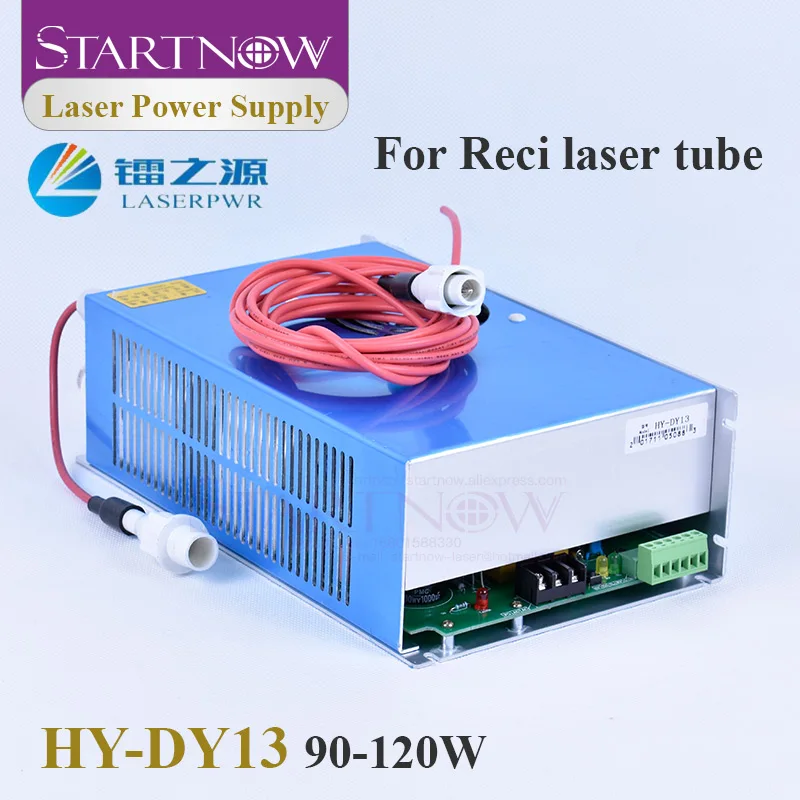 Startnow DY13 90W 120W CO2 Laser Power Supply for RECI W2 T2 V2 W4 T1 T4 90W Laser Tube 100W HY-DY13 Laser Cutting Machine Parts