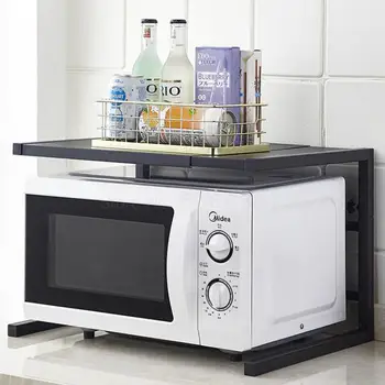 

Microwave Oven Rack Oven Household Desktop Rack Double Deck
