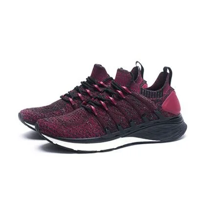 Red Size40 Новинка Xiaomi Mijia Sneaker 3 мужские кроссовки 3 Uni-moulding 2,0 Fishbone Lock system эластичный вязаный вамп амортизирующая подошва - Цвет: Red Size40