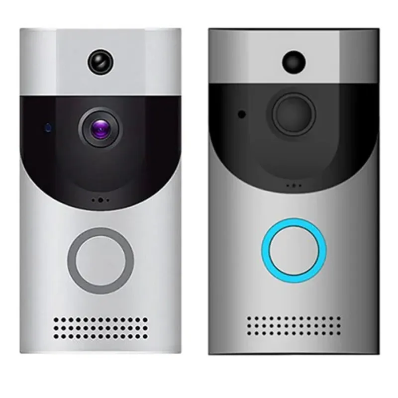 

Home Alarm Smart WiFi Mobile Phone Remote Video Doorbell - Silver