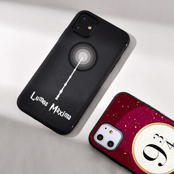

Latest Soft Silicone Phone Case For iPhone 11Pro XS Max XR X 6S 7 8 Plus SE Case Harries Potter Cartoon Shockproof Matte Cover