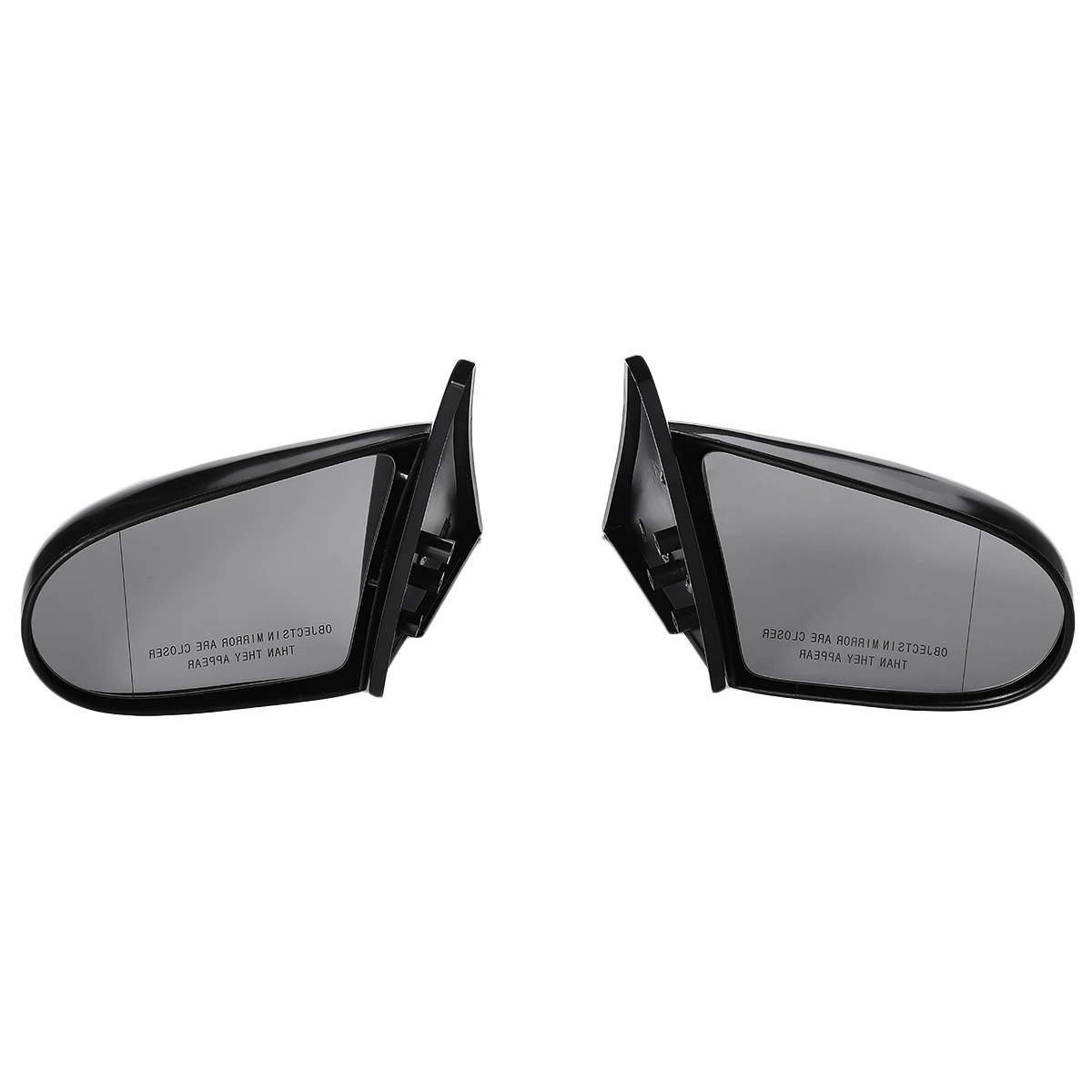 2pcs Manual Adjustable Black Car Rearview Mirror Side View Mirror Assembly For Honda For Civic 4Dr Sedan 1996-2000 Spoon Style